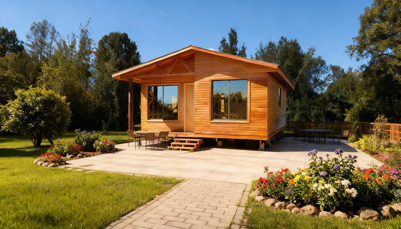 Casa prefabricada modelo 36m² dos aguas - Chile Home